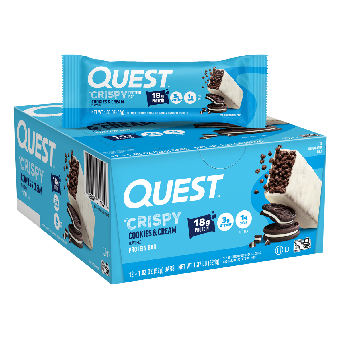 cookies-and-cream-crispy-hero-protein-bars-n9 400111_QN_USA_Pkg_Crispy_ProteinBar_CAC_12ctCarton_3D_Composite_Force.png